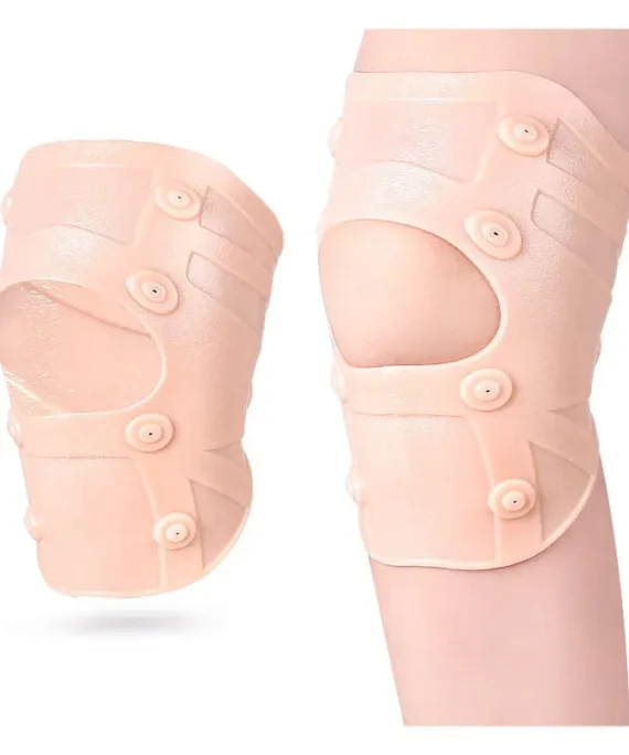 Knæbandage med magnetisk støtte