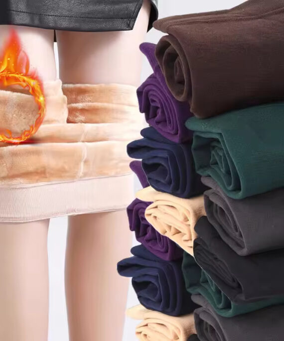 Varme plys-strømpebukser