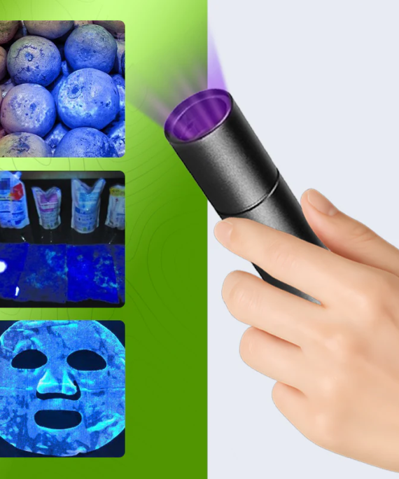 UV-inspektionslommelygte