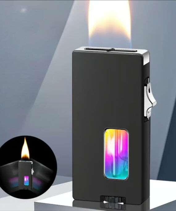 Genopfyldelig lygter med blød flamme af butan