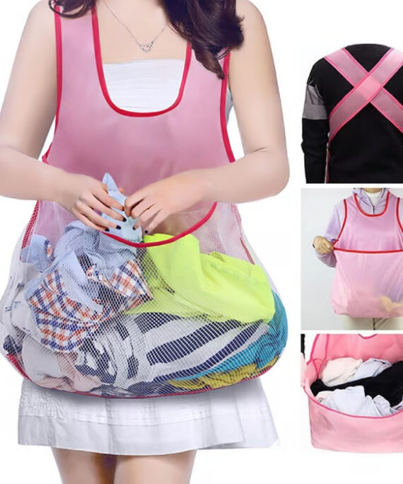 Forklæde til tøjtørring