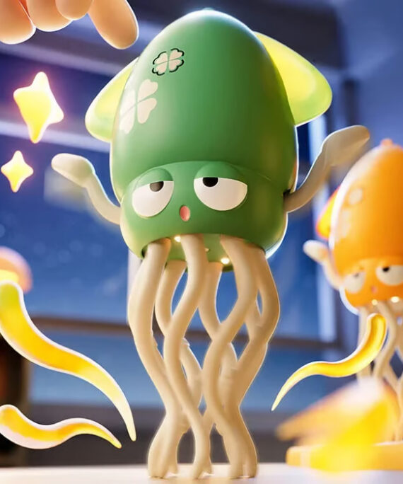 Dansende blæksprutte-legetøj