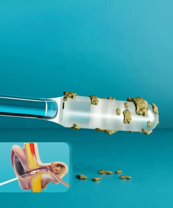 Genanvendelige vatpinde til fjernelse af ørevoks (48 stk.)