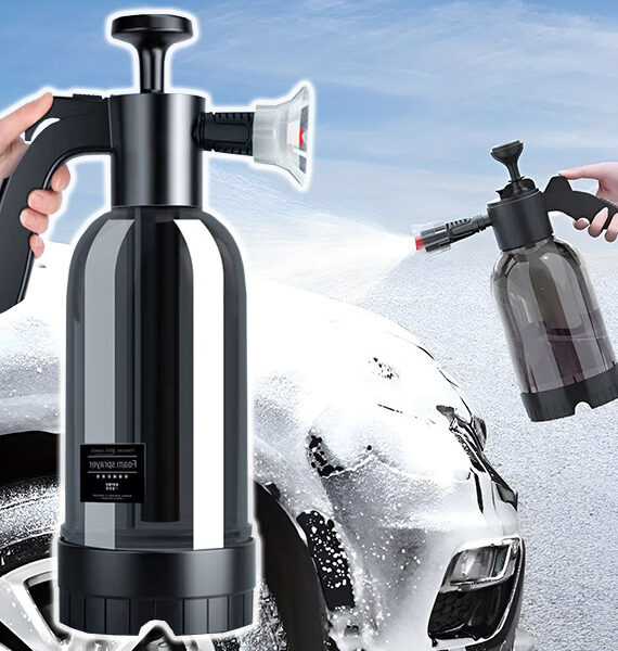 Håndholdt skumsprøjte