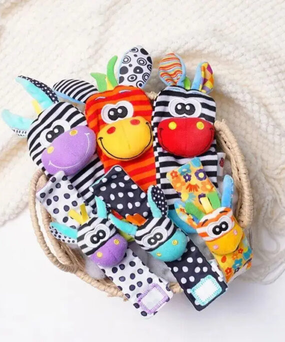 Premium baby rattle set (4pcs)