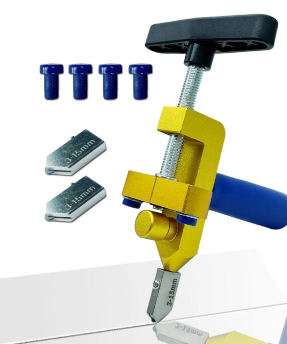Tile and glass cutter