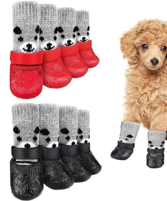 Pet waterproof boots (8 pcs)