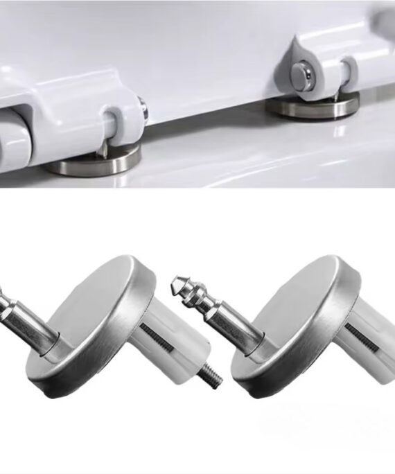 Toilet seat hinge replacement kit