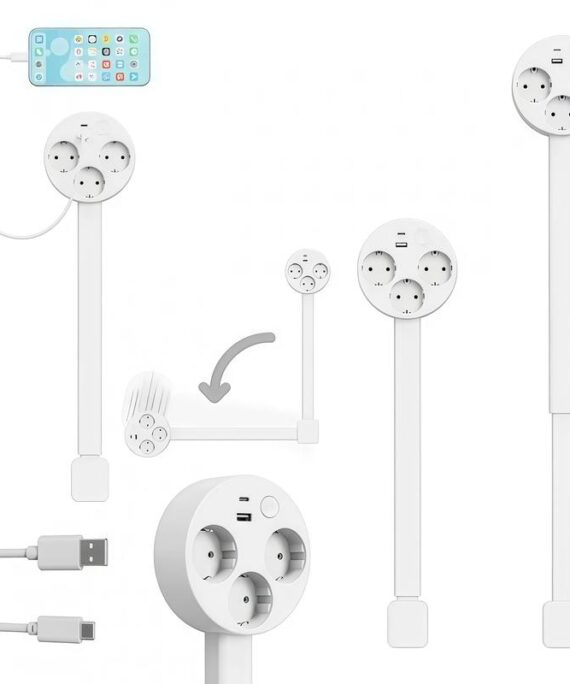Extendable power strip