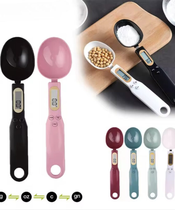 Electronic measuring spoon