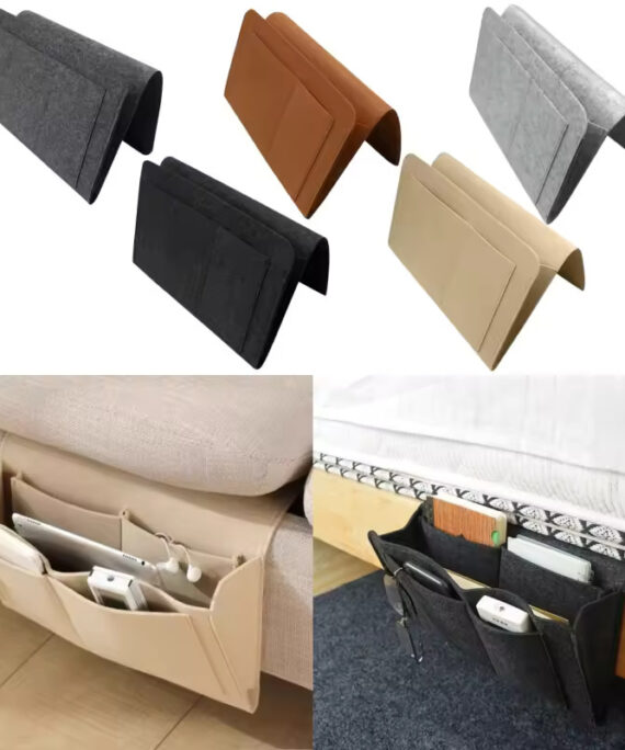 Hanging storage pouch