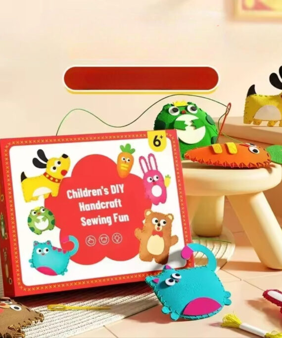 DIY sewing fun set for kids