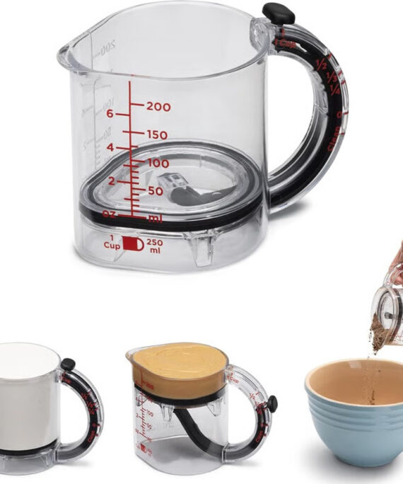 4-in-1 adjustable measuring cup