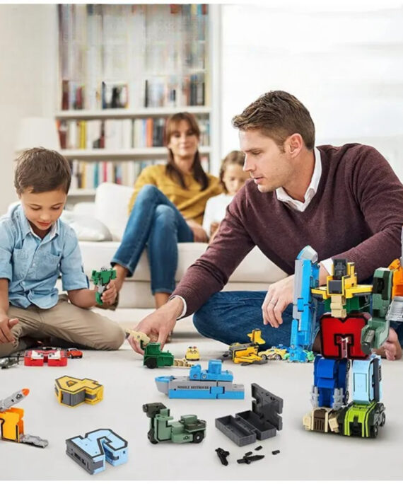 Transformerende alfanumerisk autobot