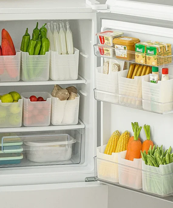 Multifunksjonell oppbevaringsboks for kjøleskap