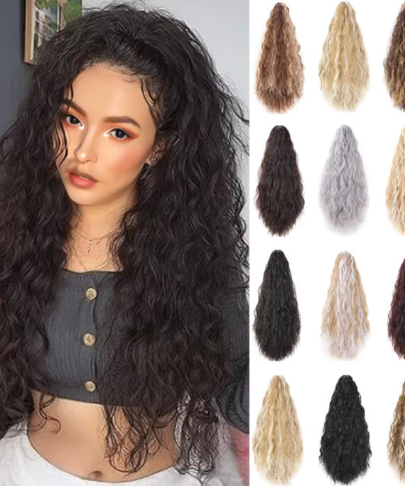 Krøllete, bølgete hestehaleforlengelse