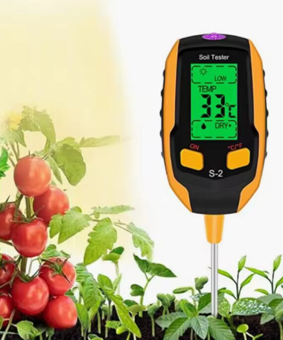 Digital 4-i-1 jordsmonnstester