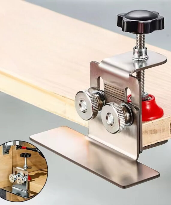 Verktøy for hurtigmontering av skapdører