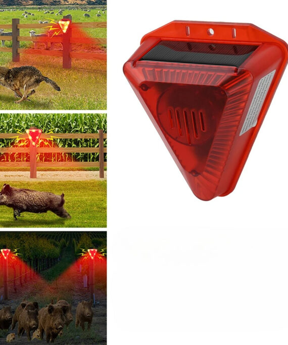 Solcelledrevet dyreavviser