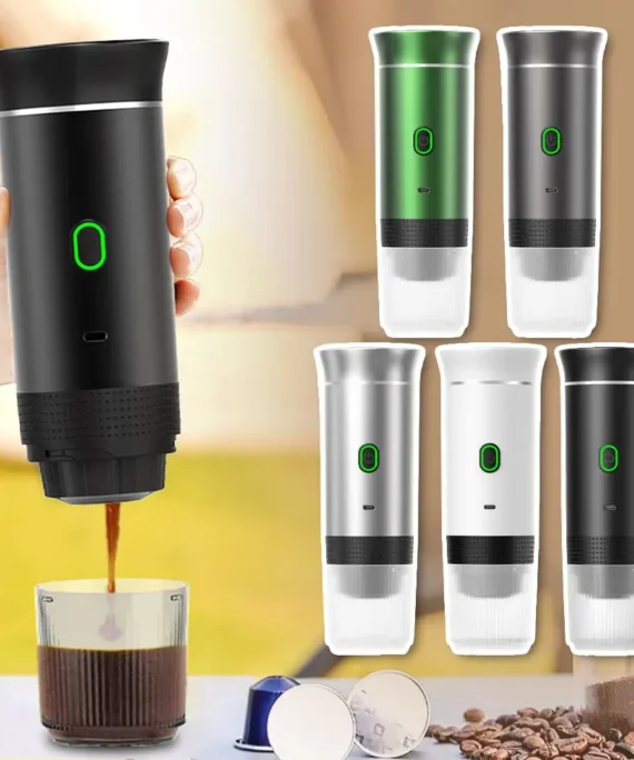 3-i-1 bærbar kaffetrakter