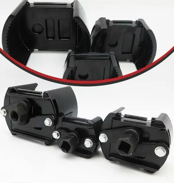 Justerbar oljefilternøkkel