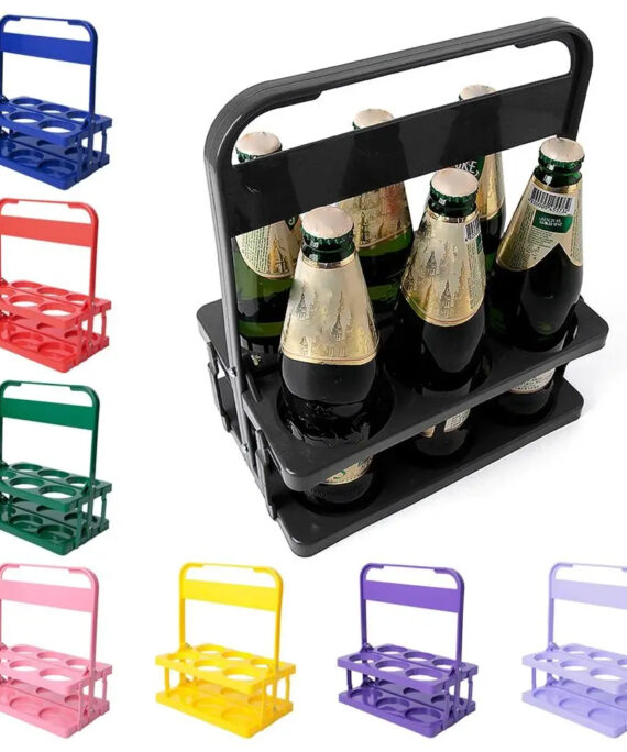 Bærbar og sammenleggbar drikkeholder