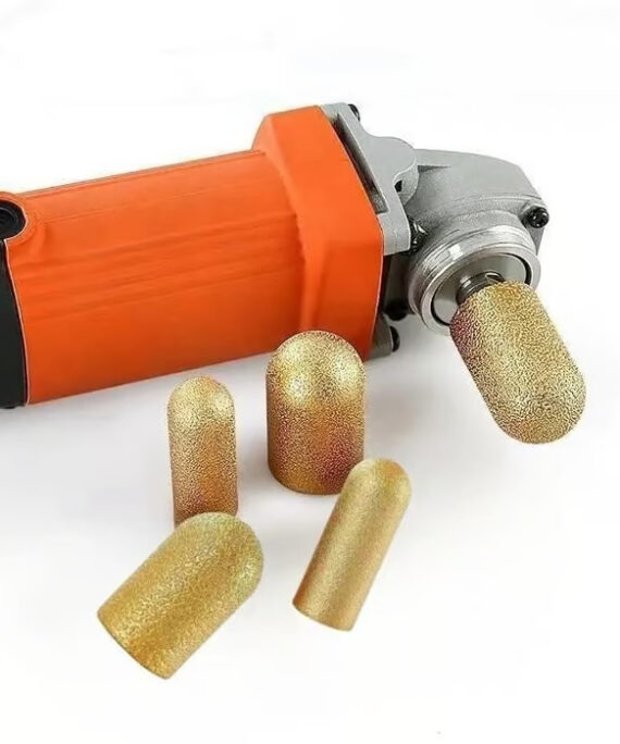 Slipeskive med diamantfinger