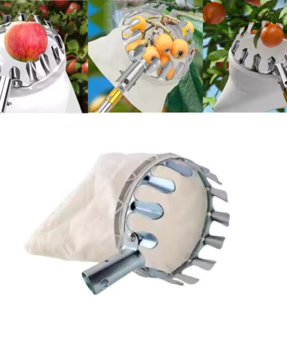 Fruktplukker med hodekurv