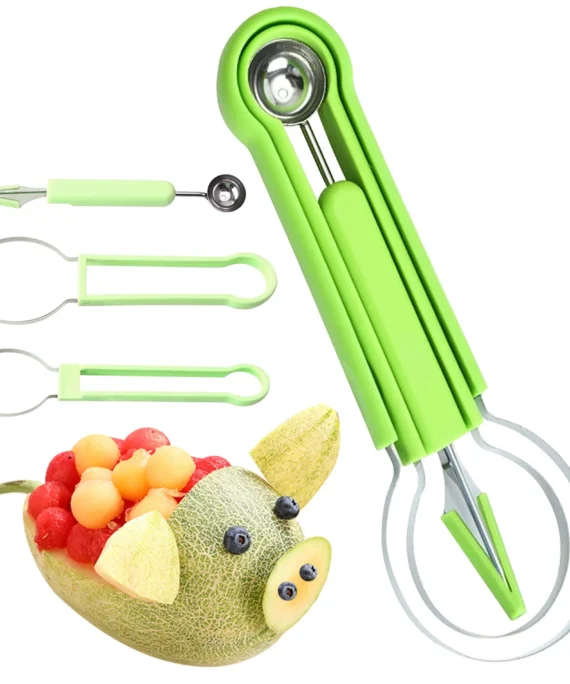 4-i-1 fruktøskesett