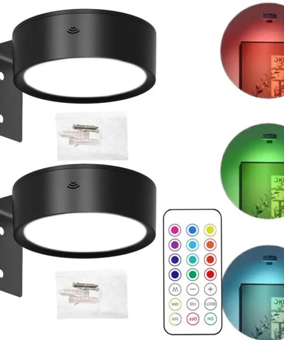 Magnetisk kunstlampe (2 stk)