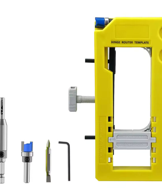 Fräsmall för dörrgångjärn