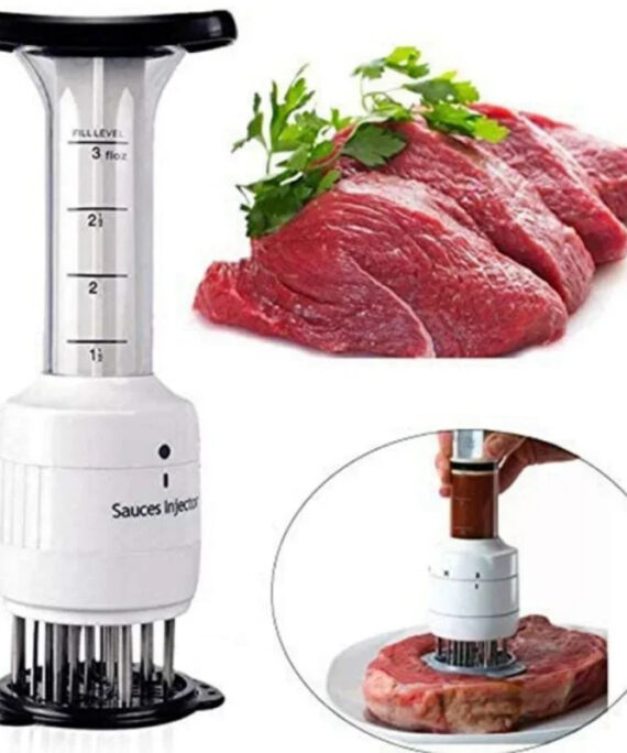 2 i 1 tenderizer och såsinjektor