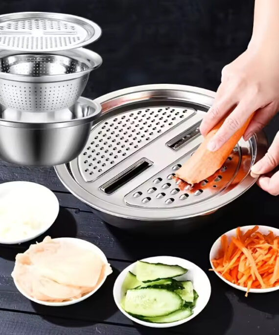 Uppsättning finmaskiga silar