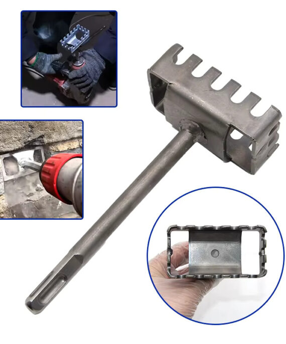 Kreativ fräs för fyrkantiga hål