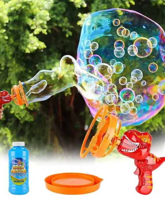 Elektrisk bubbelmaskin för dinosaurier