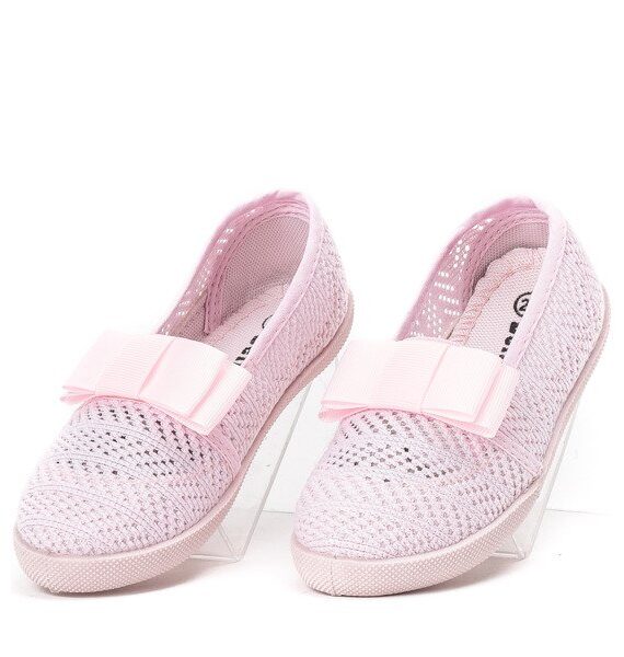 Slip-on-sneakers för flickor med rosett