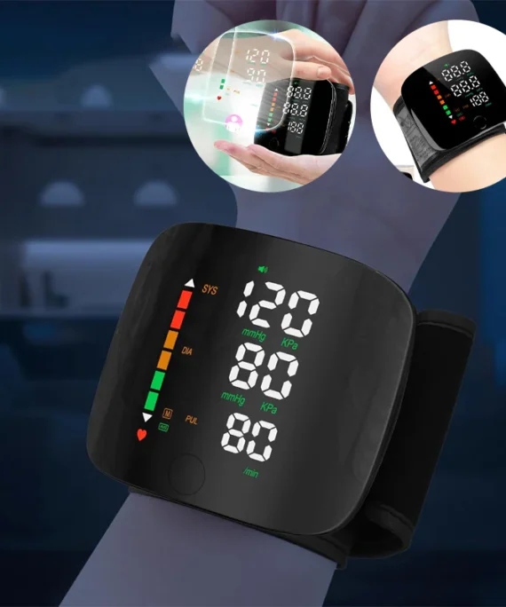 Wrist blood pressure monitor