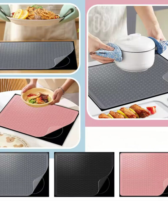 Heat resistant silicone mat