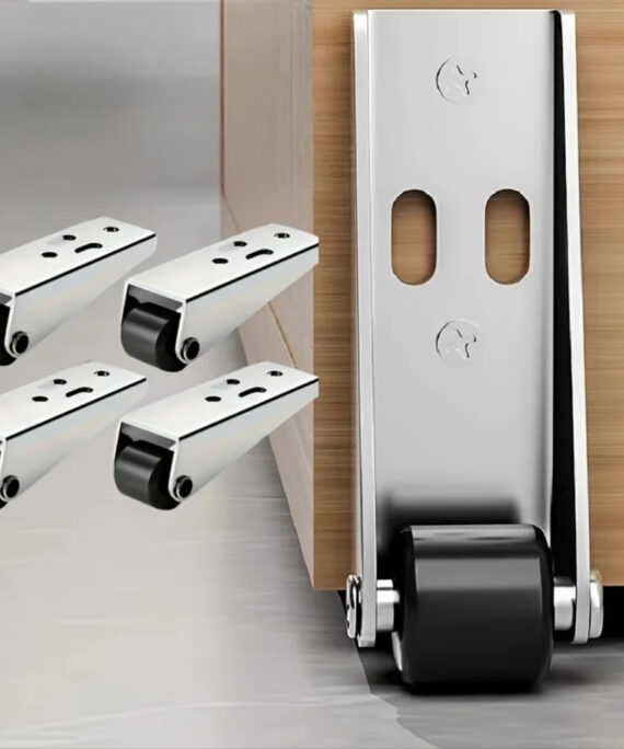 Smooth mobility caster wheel