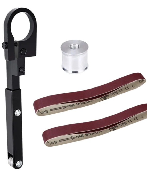 Angle grinding sand belt machine