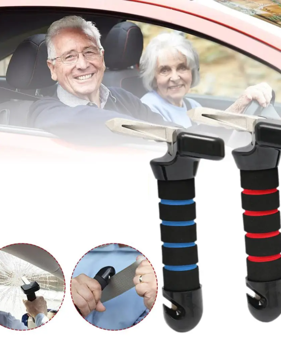 Ergonomic vehicle support handle