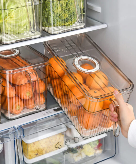 Fridge organizer box