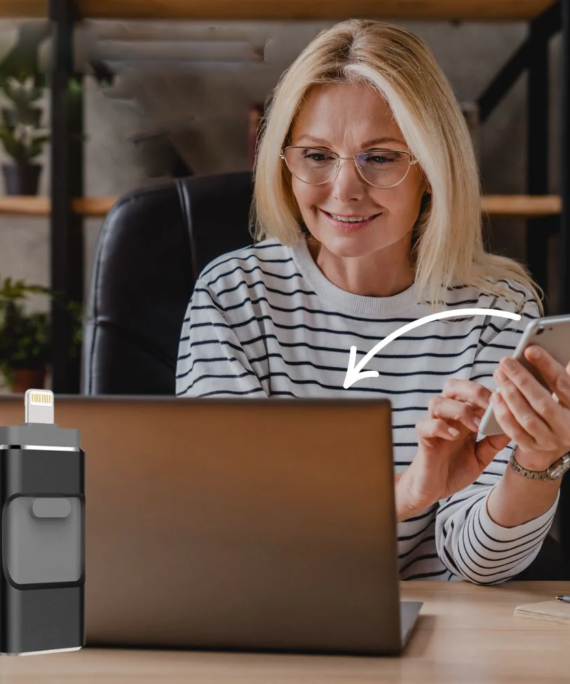 4 in 1 USB - Lightning fast image transfer