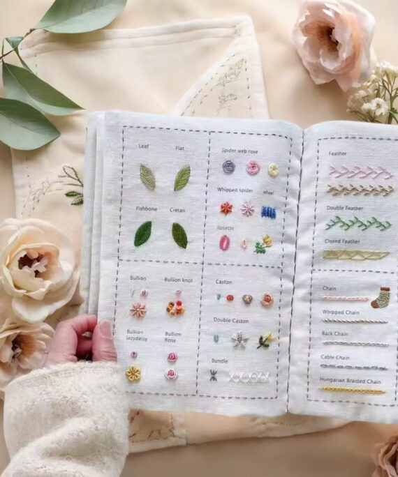 DIY stitch book