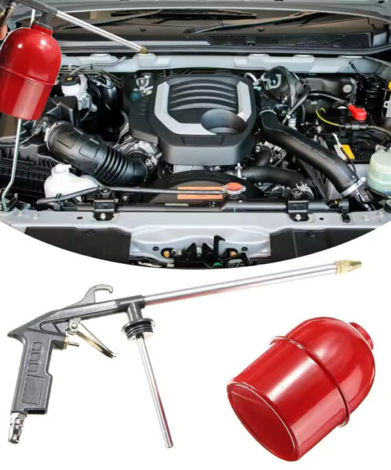 Air and water cleaning gun