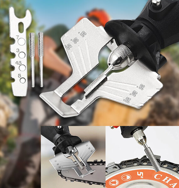 Chainsaw sharpener