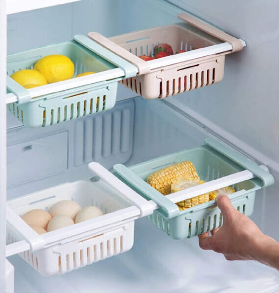 Refrigerator storage bins