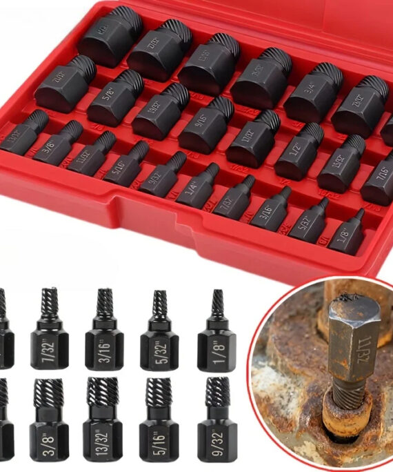 10-piece screw extractor set
