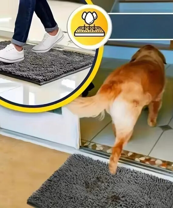 Ultra-soft pet cleaning mat