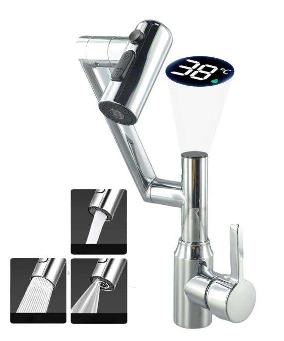 Digital touch faucet